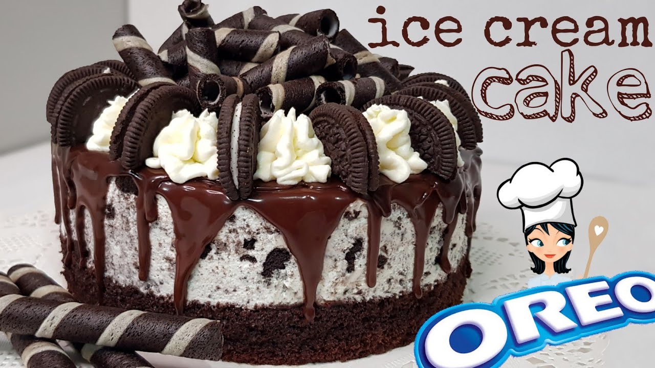 как приготовить торт с мороженым Oreo в домашних условиях