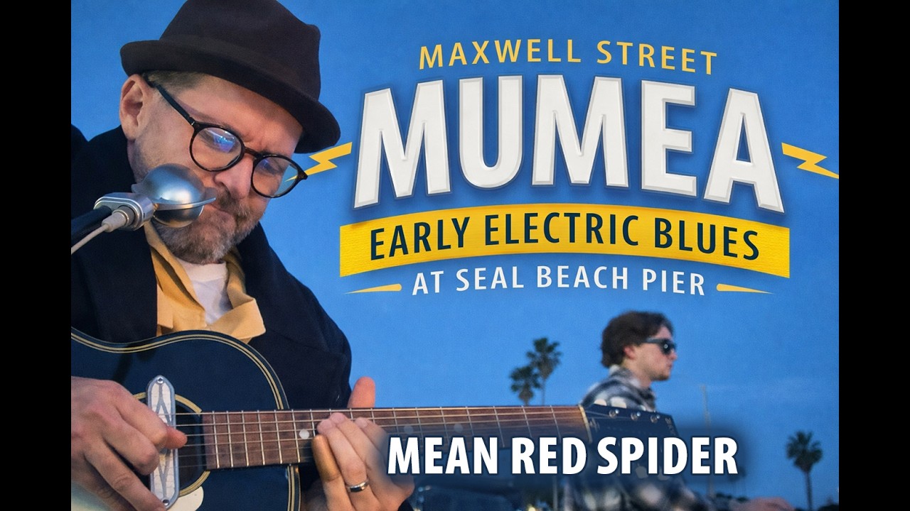 Mean Red Spider – Early Electric Blues at Seal Beach Pier