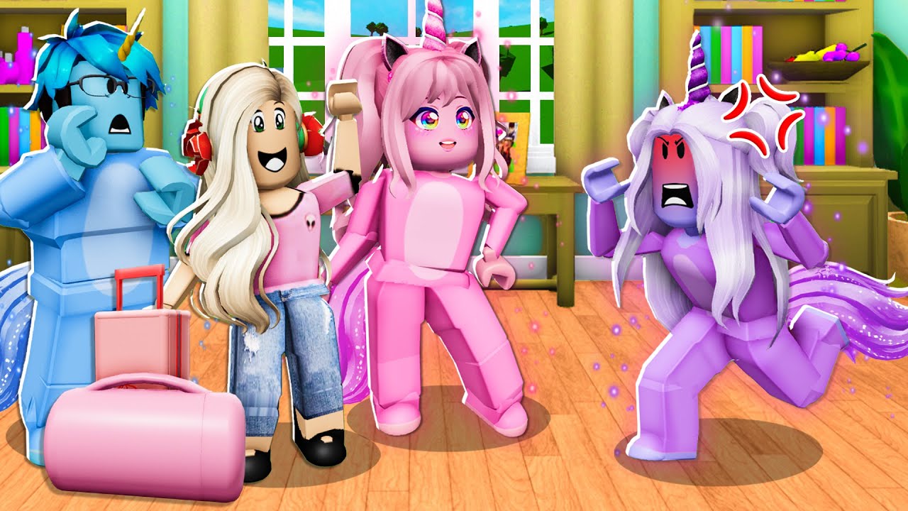 I Was Adopted By A Unicorn Family! (Roblox)