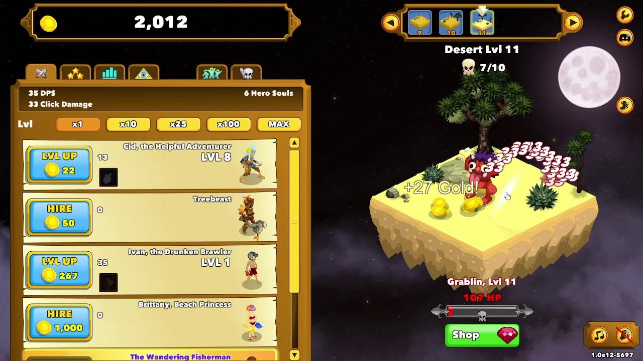 Ascending in Clicker Heroes!