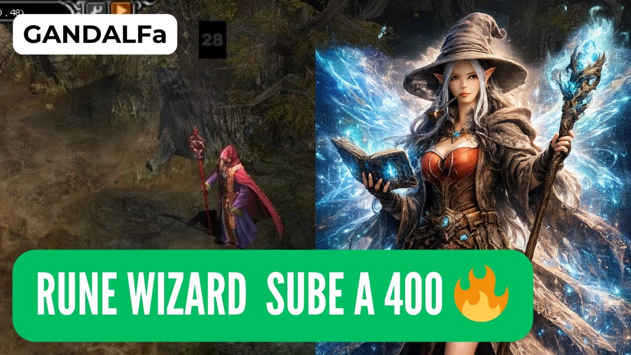 MU Online 2026 | Rune Wizard F2P en Speed Server 💥 Progreso 260–400