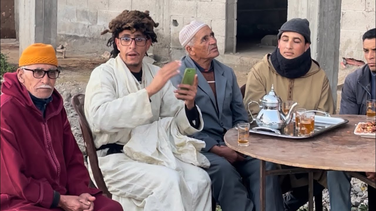 هد ناس ديال دوار محتاجين يد مساعدة باش كملو البناء المسجد بغت محسنين وقفو معاهم كولشي برتاجي وصل ناس
