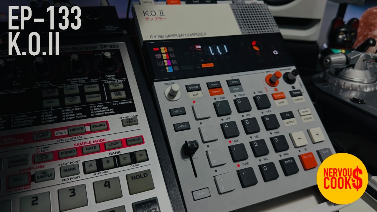 TE EP-133 K.O. II - First Impressions & Making A Beat - NervousCook$