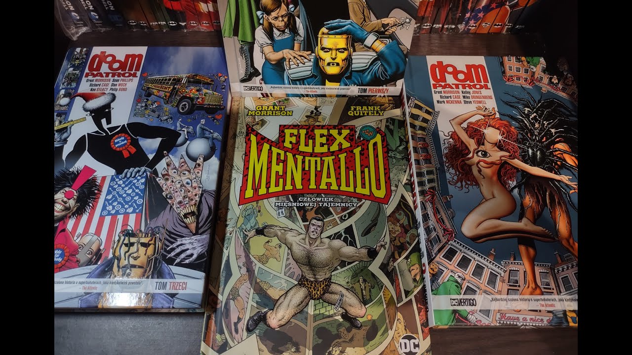 Flex Mentallo Człowiek Mięśniowej Tajemnicy. Egmont DC BL 2021r Doom Patrol. DC VERTIGO.