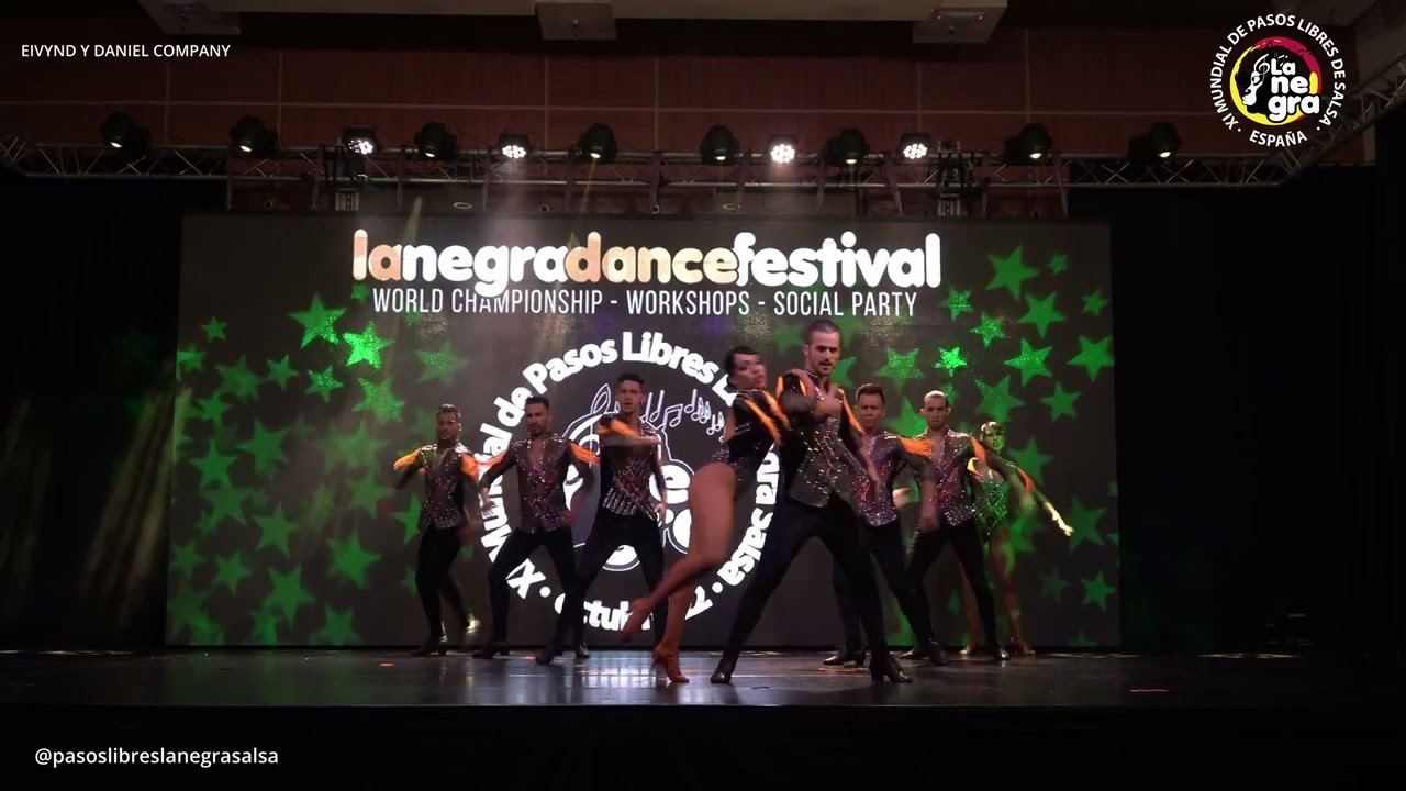 CÍA EIVYND Y DANIEL -CAMPEÓN Equipos XI Mundial de Pasos Libres La Negra Salsa 2022