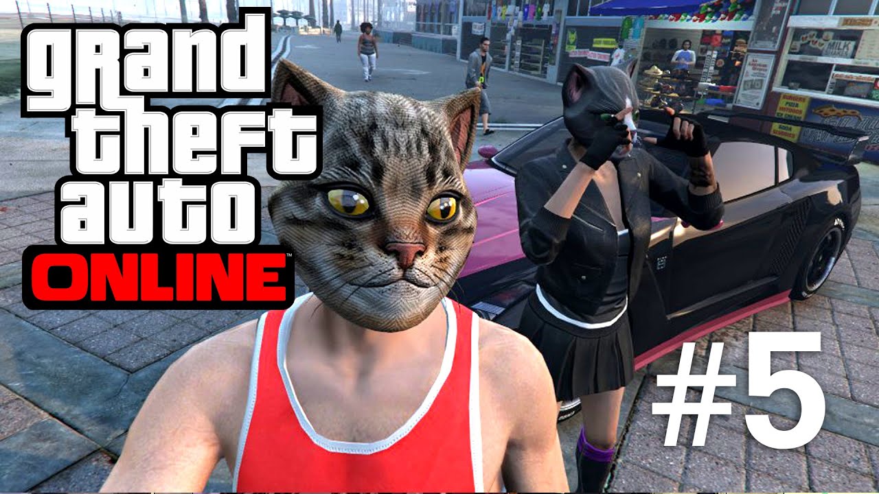 Grand Theft Auto V Online | PisicaMiauMiau se plimba cu avionul de aur | Episodul 5