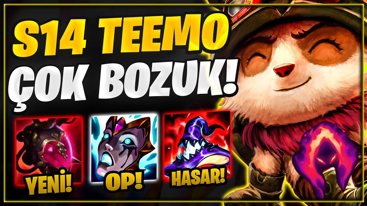 TÜM 14 SEZONUN EN GÜÇLÜ TEEMO'SU BUDUR!