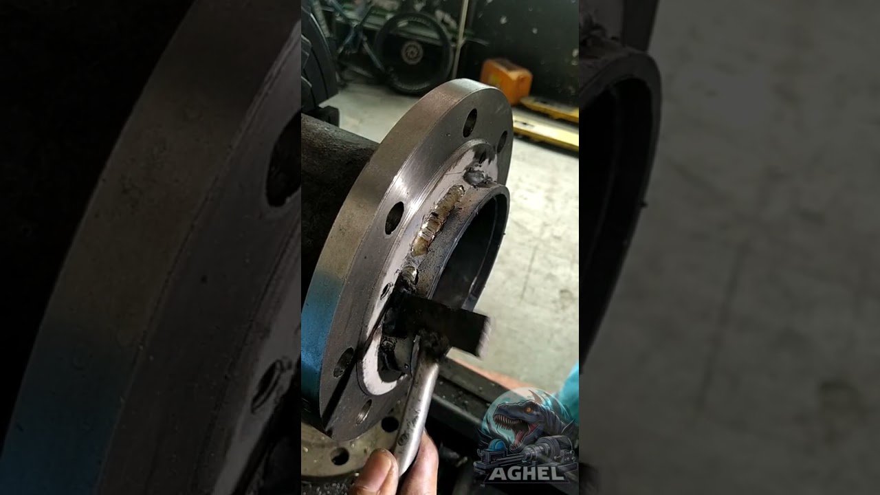 Amateur Welding Result #lathe #construction #welding #satisfying #ai #work #factory