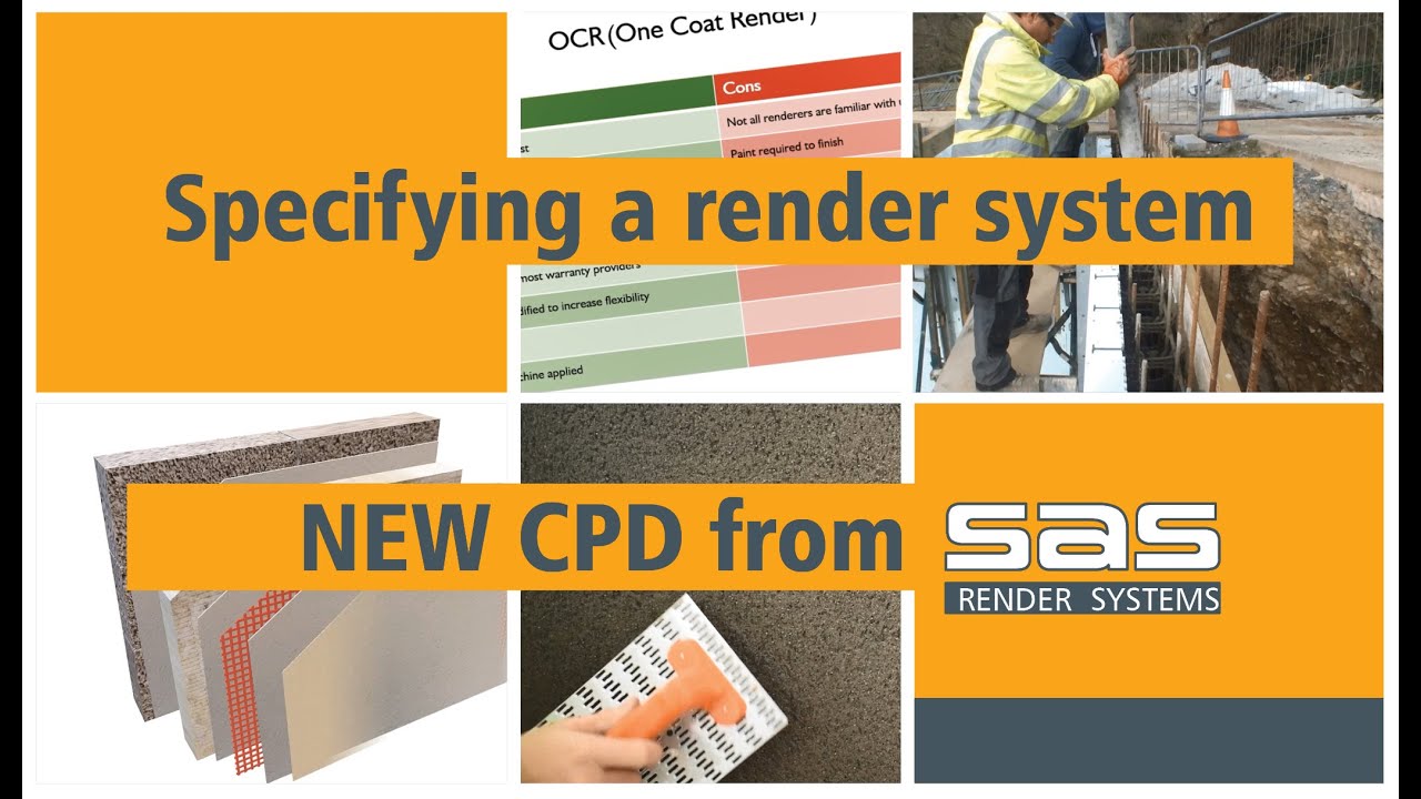 Specifying a Render System CPD for architects
