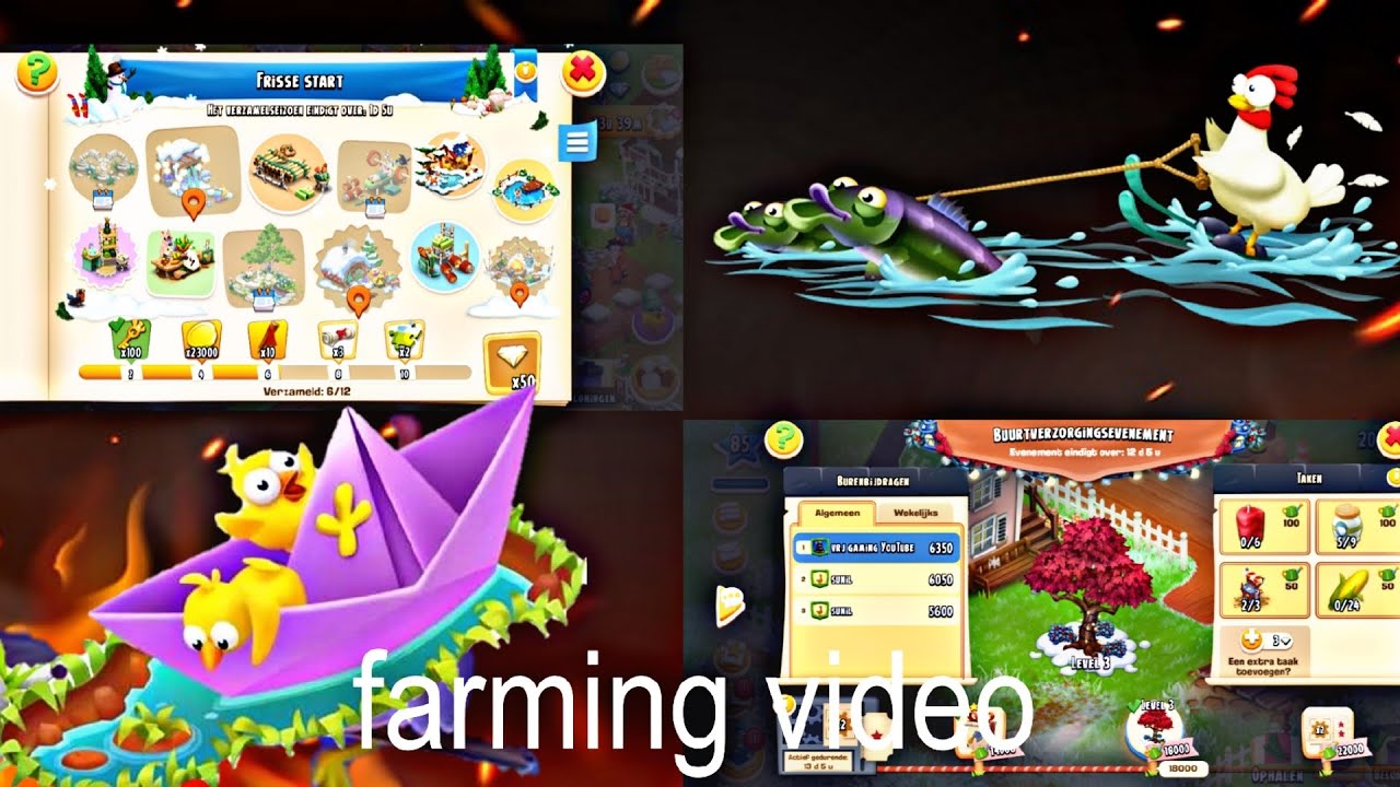 Hay Day farming video