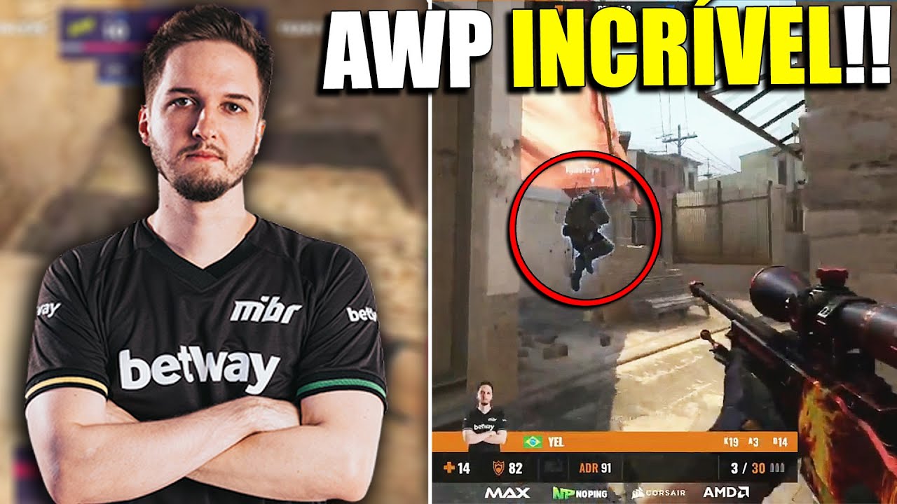 YEL FAZ ROUND ABSURDO E CALA BOCA DOS HATERS DA MIBR! HEN1 CLUTCH GOD! CSGO MELHORES MOMENTOS