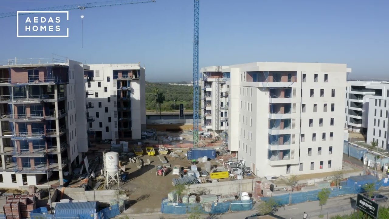 🚧 Avance de obras - Portia (04/2024) Pisos de obra nueva en Dos Hermanas (Entrenúcleos)