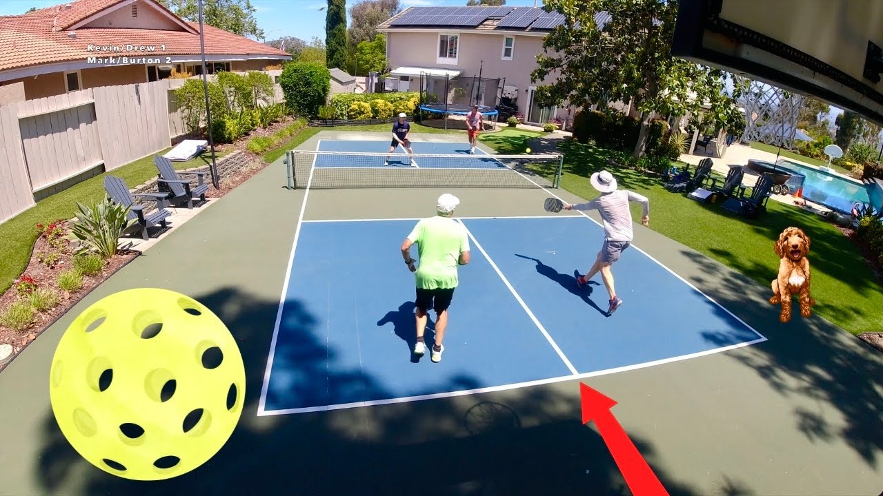 NICEST Backyard Pickleball Court of all Time Highlights