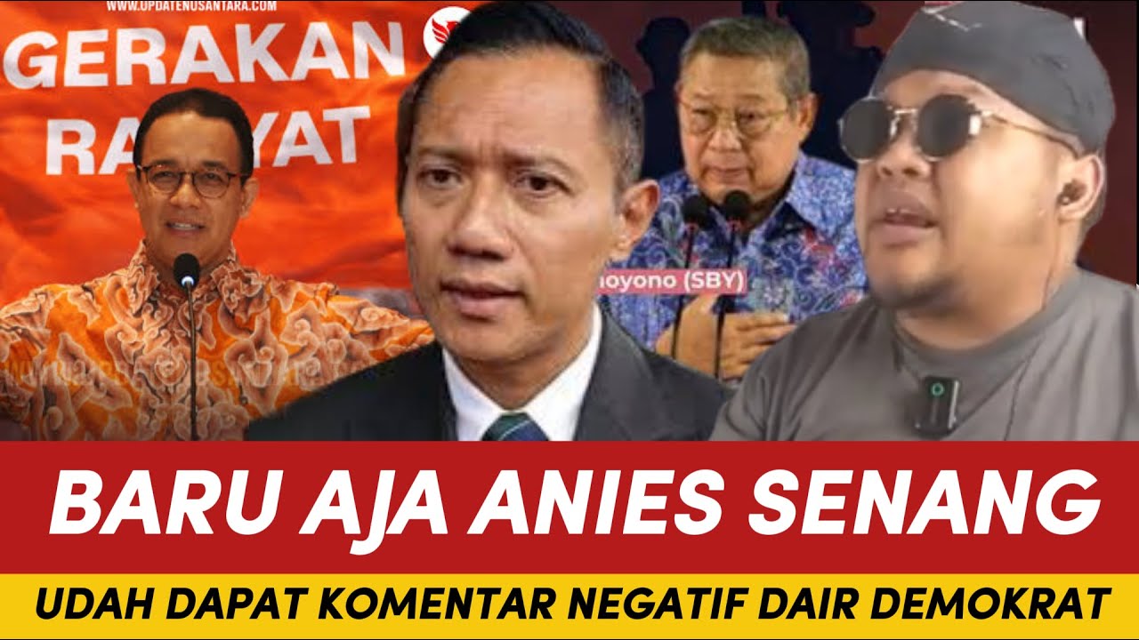 NGAKAK, BARU JUGA ANIES SENANG! UDAH DAPAT KOMENTAR NEGATIF DARI DEMOKRAT wkwk