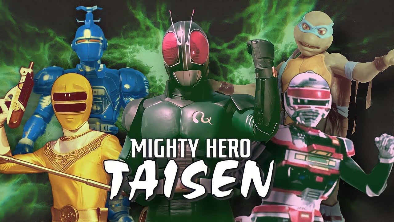 Mighty Hero Taisen | SABAN’s American adaptation of Super Hero Taisen (Morph & Roll Call)