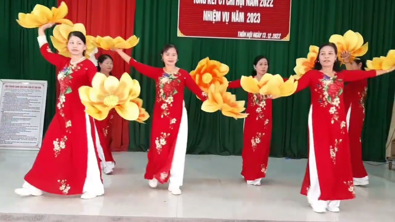Múa Bài ca người cao tuổi  Việt nam, CLBĐTH Xóm Nội Xã Mão Điền