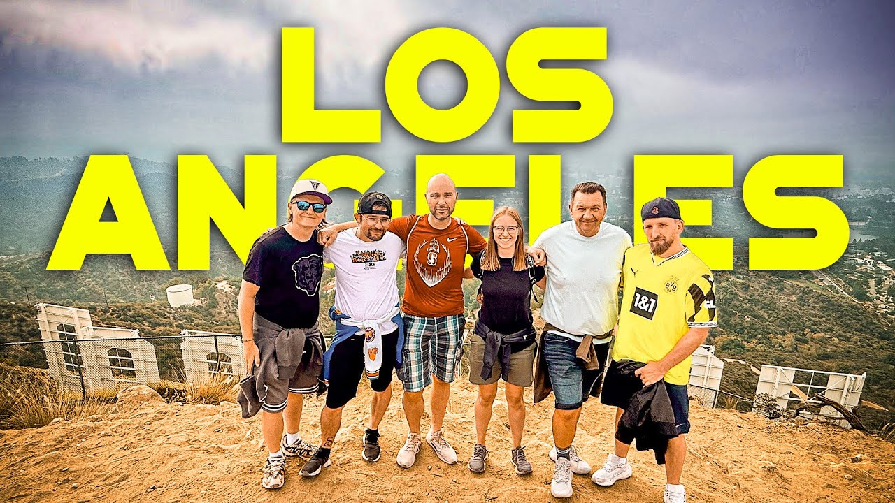 4 Tage in Los Angeles 2025 - Rams, Dodgers, Hollywood und mehr (Vlog 2/3)