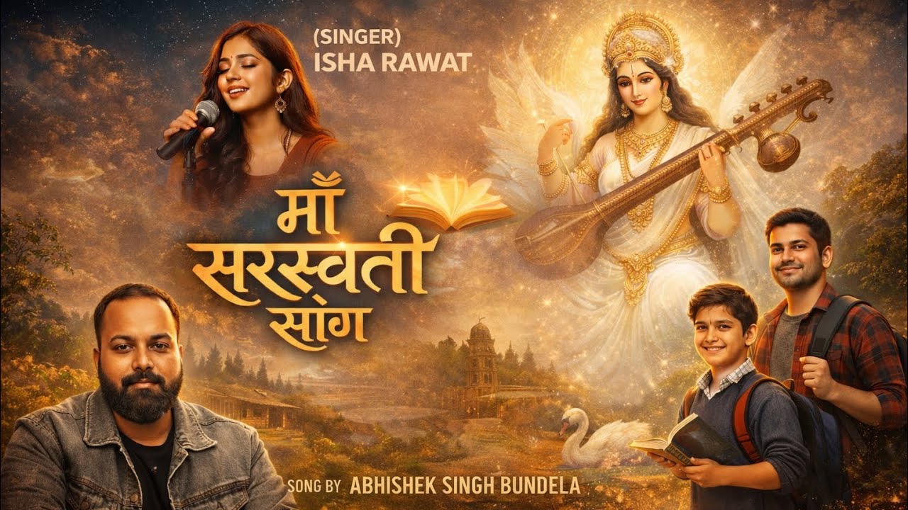 🎶 वीणा वादिनी शारदे माँ  (माँ सरस्वती भजन) song By Abhishek Singh Bundela