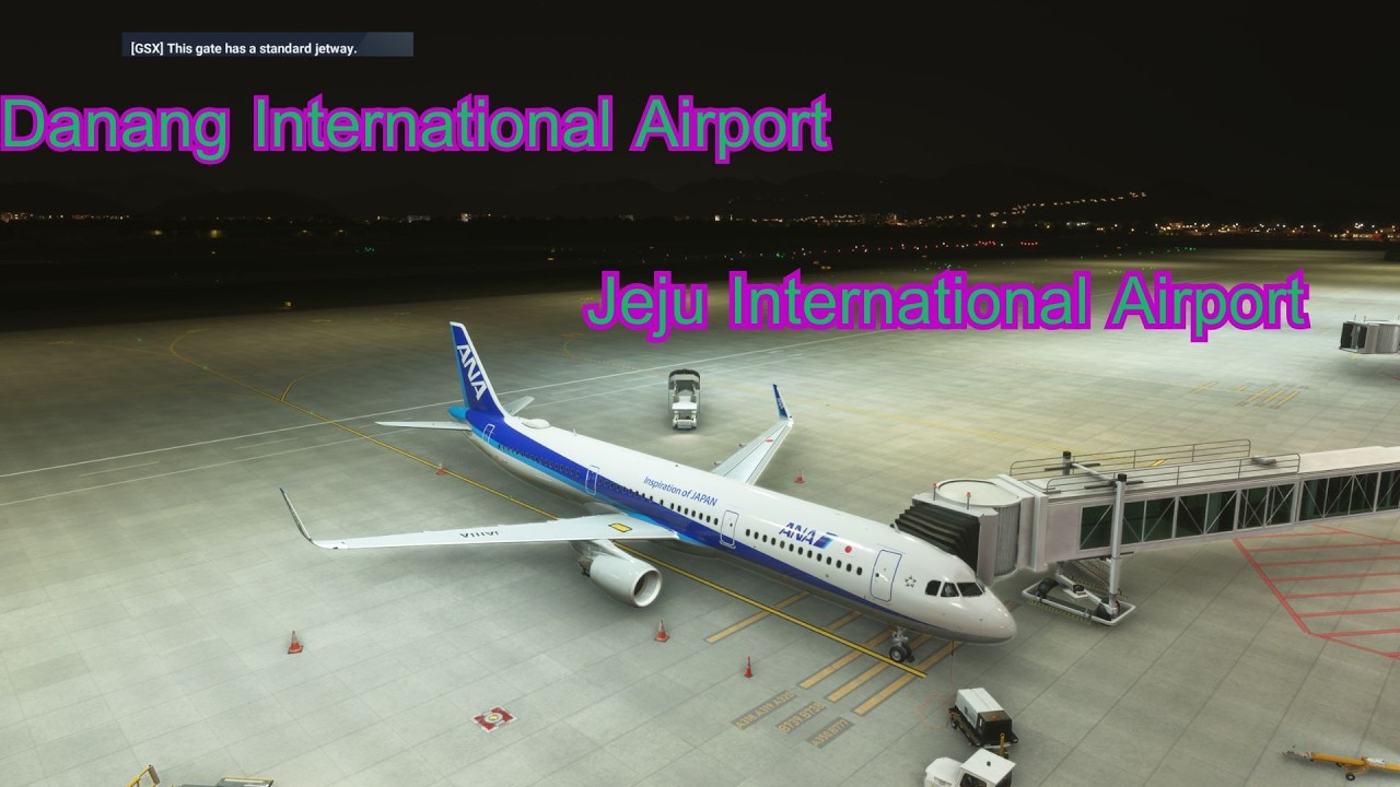 MSFS 2024 🔴LIVE  Danang International Airport  Jeju International Airport A321 #A319   #A388 A350