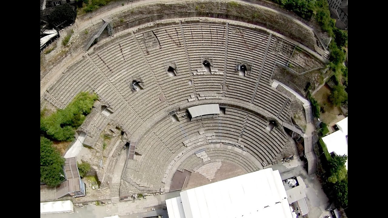 ACTUA DRONE et Théatre Antique de Vienne - Isère - France