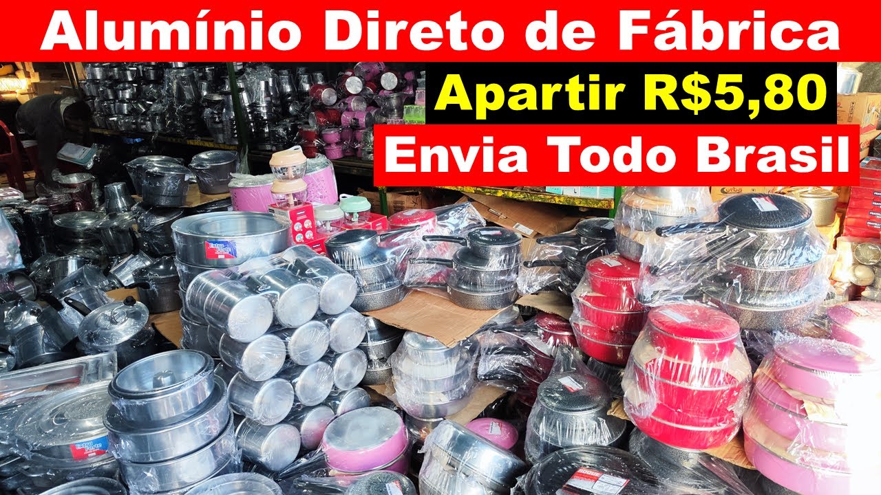 COMPRE ALUMÍNIO DIRETO DO FABRICANTE DA FEIRA DA FEIRA DE CARUARU PE, APARTIR R$5,80