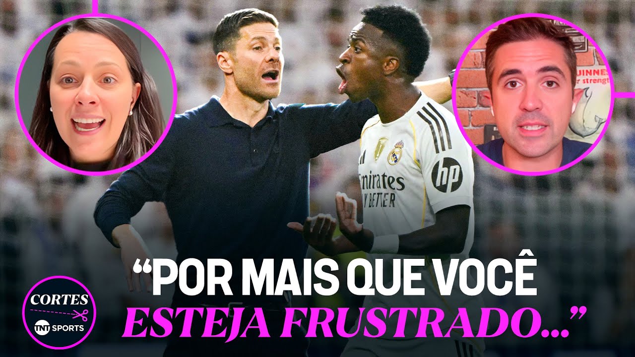 VINI JR. BRIGOU COM XABI ALONSO APÓS SER SUBSTITUÍDO EM REAL X BARCELONA! ATITUDE ERRADA? DISCUTIMOS