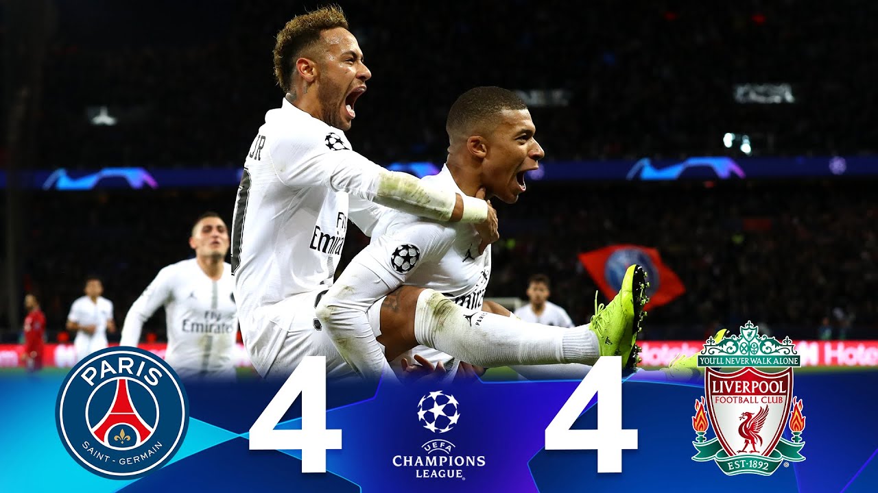 Liverpool 4 x 4 PSG (Neymar Masterclass ) ● Champions League 18/19 | Extended Goals & Highlights