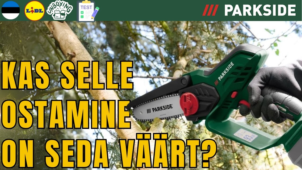 20 V AKUPUIDUL&Otilde;IKUR Parkside PAGHS 20-Li B2 EESTI KEEL ESTONIAN LIDL
