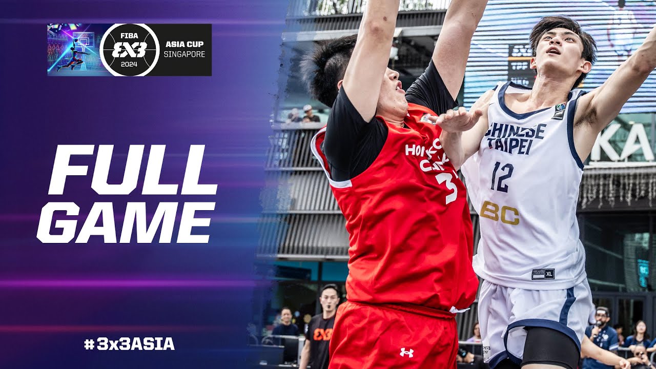 Chinese Taipei vs Hong Kong, China 🇭🇰 | Men Full Game | FIBA 3x3 Asia Cup 2024 | 3x3 Basketball