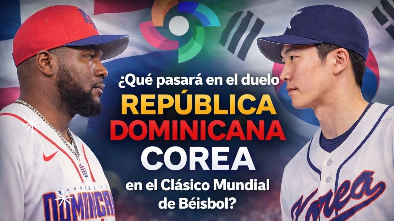 ¿Que pasaraá en el duelo República Dominicana Corea en el Clásico Mundial de Béisbol?