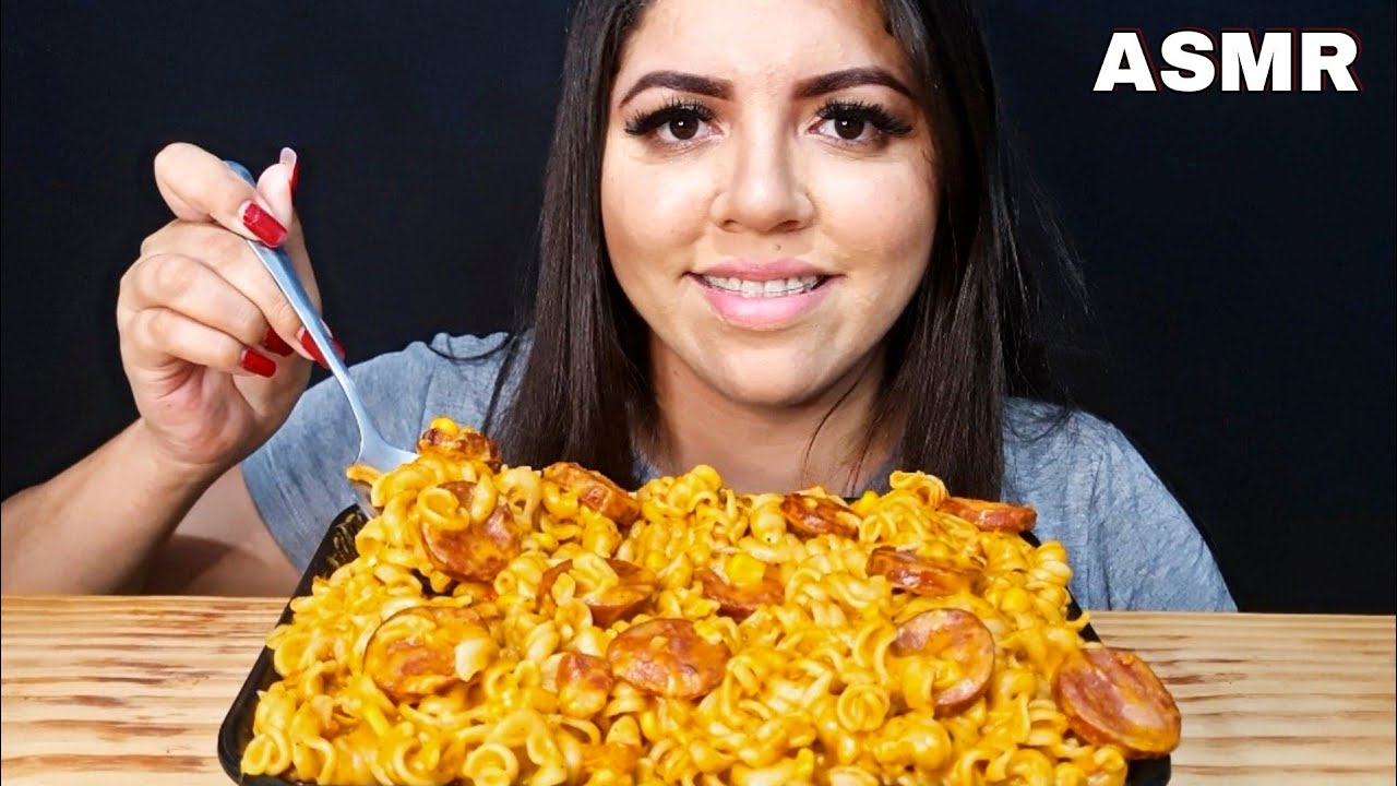 ASMR COMIDA - MACARRÃO NA PANELA DE PRESSÃO (MUKBANG BRASIL)
