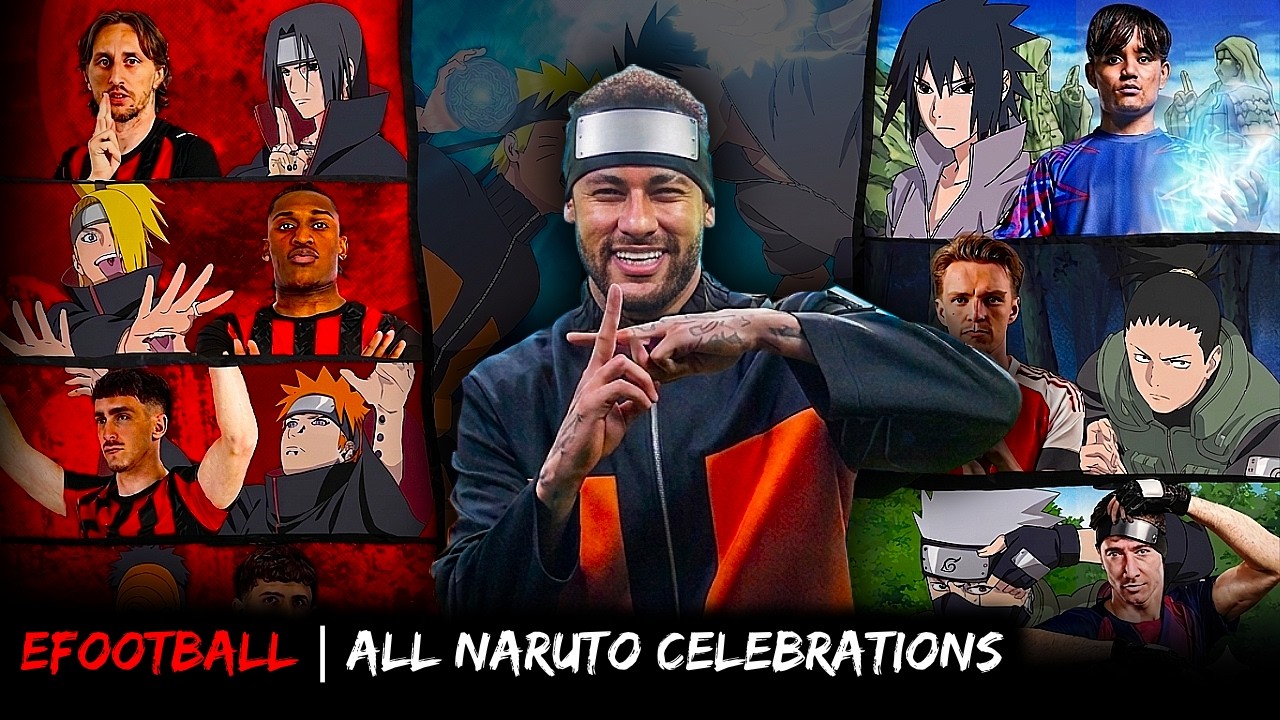 eFootball 2026 | All Naruto Goal Celebration