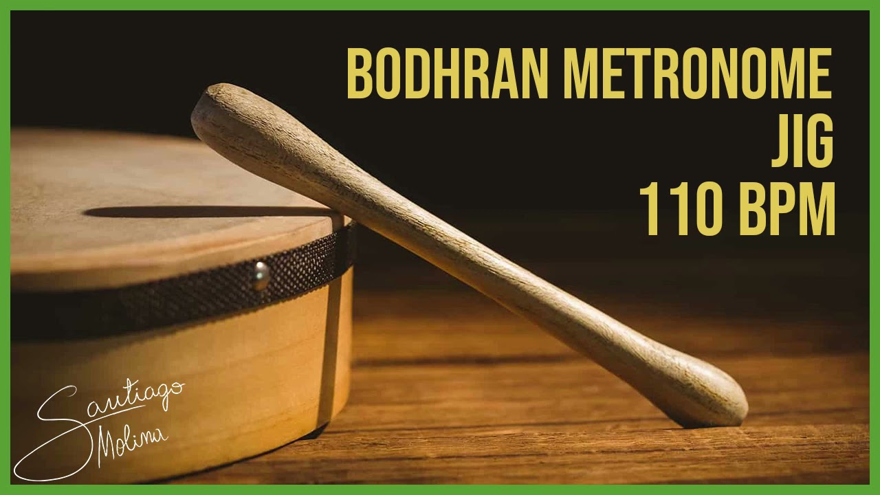 Metronomo Bodhran | JIG | 110 BPM