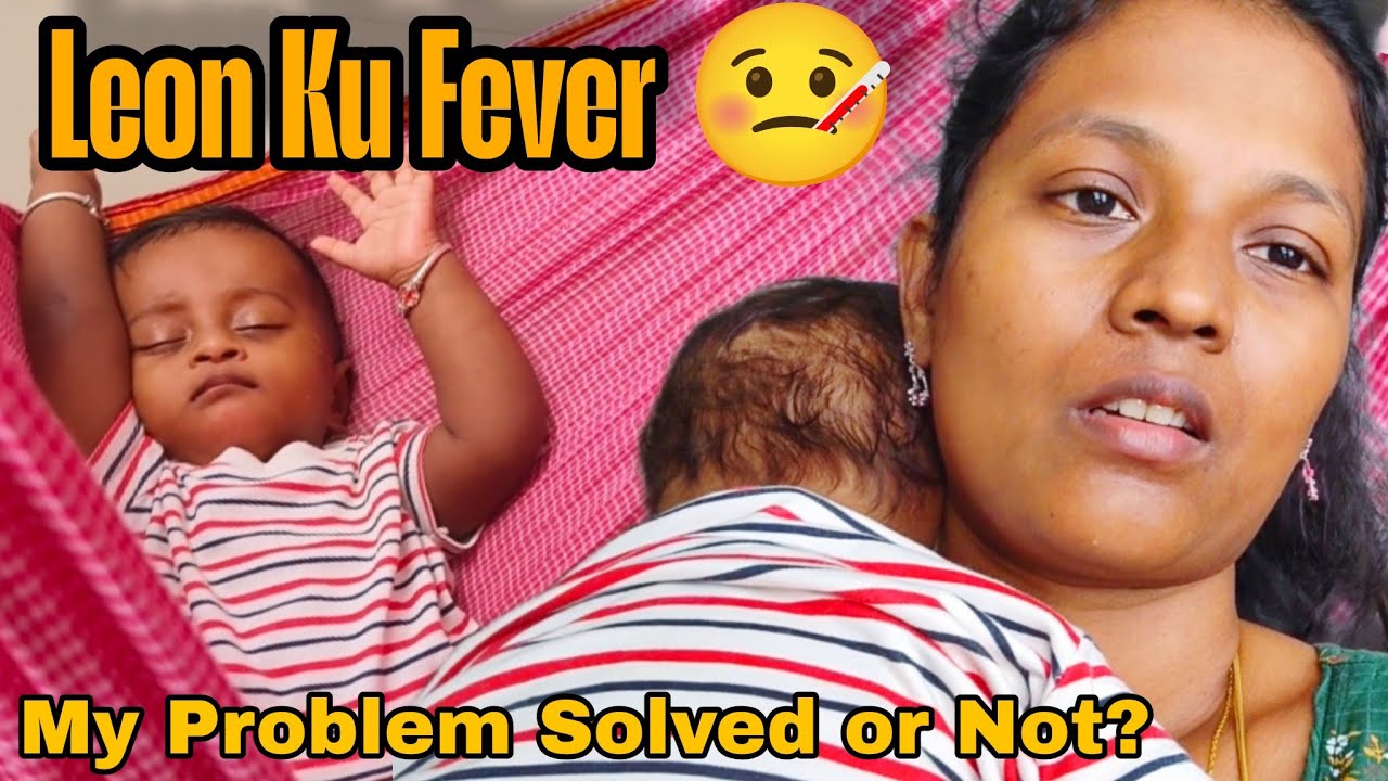 First Fever To My 10 Months Baby | My Skincare Products | Bharya Vlogs