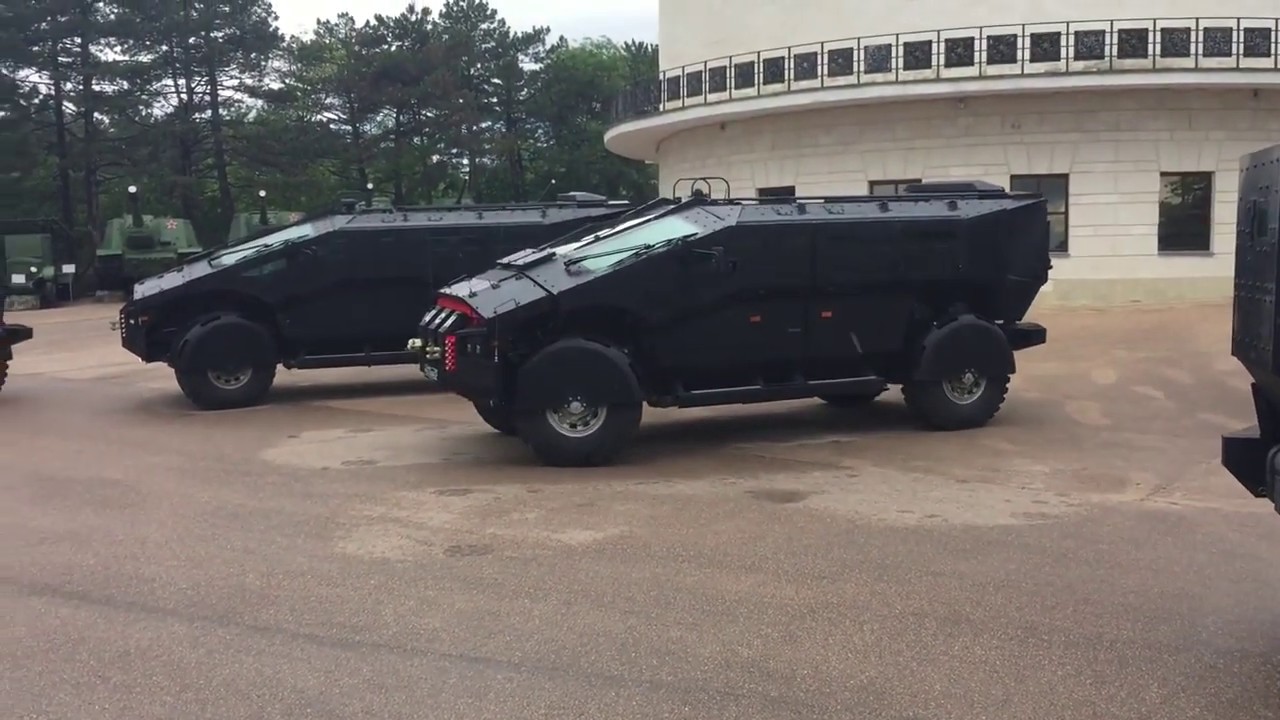 Бронемашина ЦСН Фалькатус Russian FSB Falcatus armored vehicle