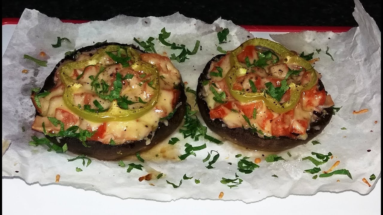 μανιτάρια portobello γεμιστά