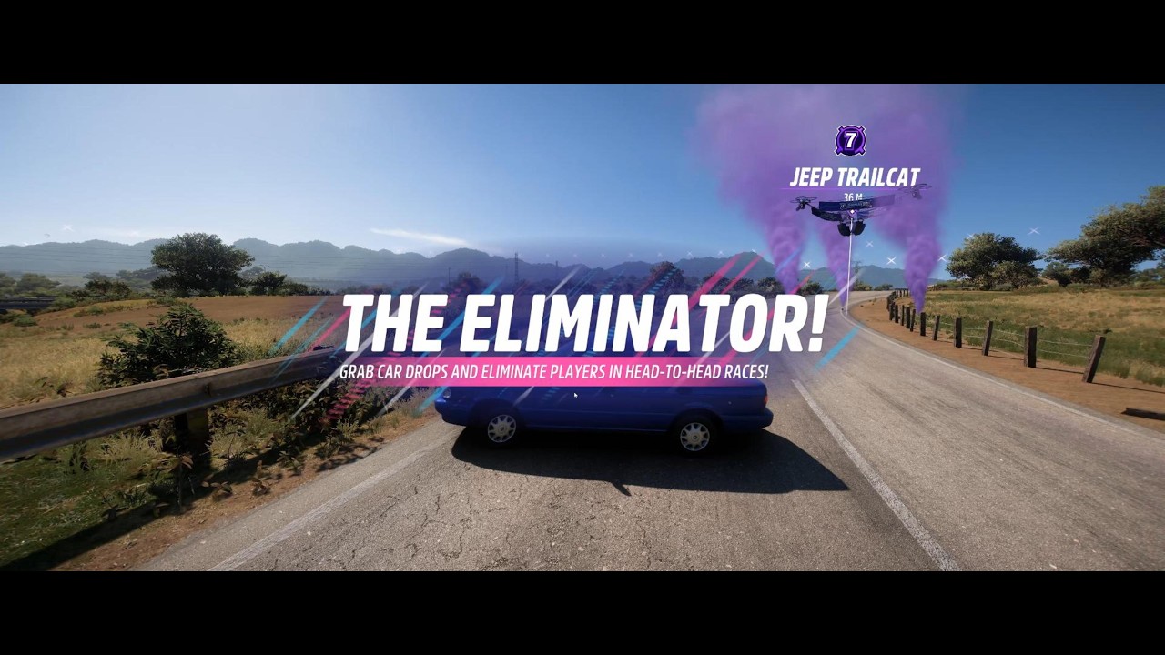 Forza Horizon 5 - Eliminator (Вышибала) | Good Start - 7 Elims - Correct Final Route