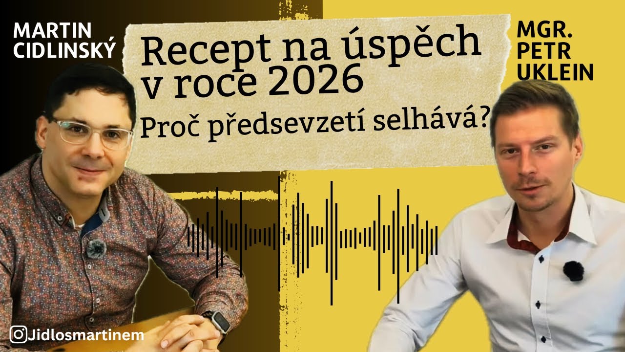 Proč vaše předsevzetí v roce 2025 selhala – a jak to letos udělat jinak? Vysvětlí Martin Cidlinský