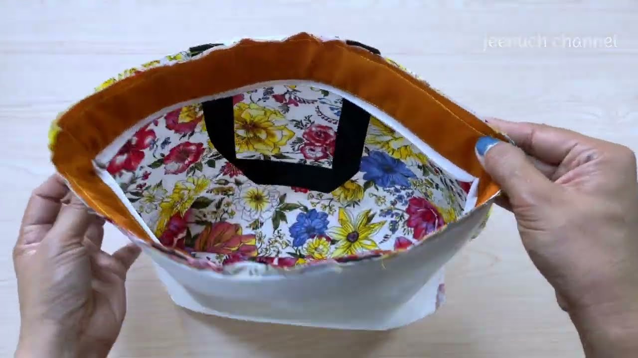 Diy Tote Bag with Zipper | How to Make Shopping Bag | Easy To Make Daily Use Cloth bag | Sewing