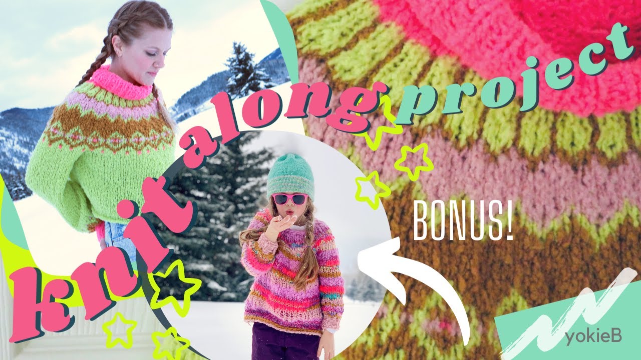 finally sharing my fall knitalong sweater project! 🤗 Just in time for SPRING 2022 @knitcollage KAL