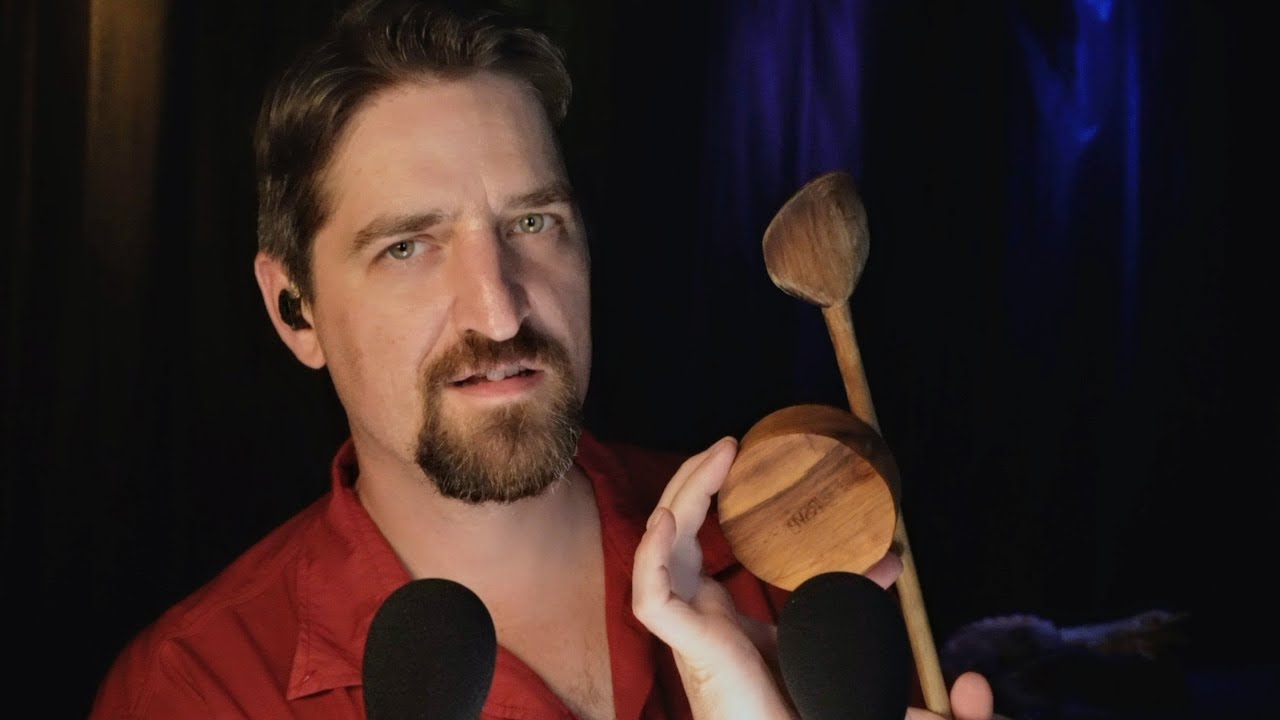 ASMR Warm Wood Tapping (No Talking) 3 hr Loop for Sleep