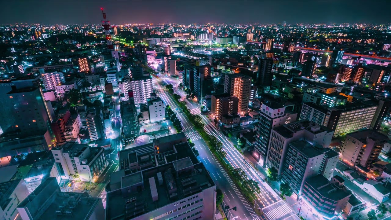 ◉ FREE STOCK footage 4K ◉ Tokyo Japan Neon Timelapse Night