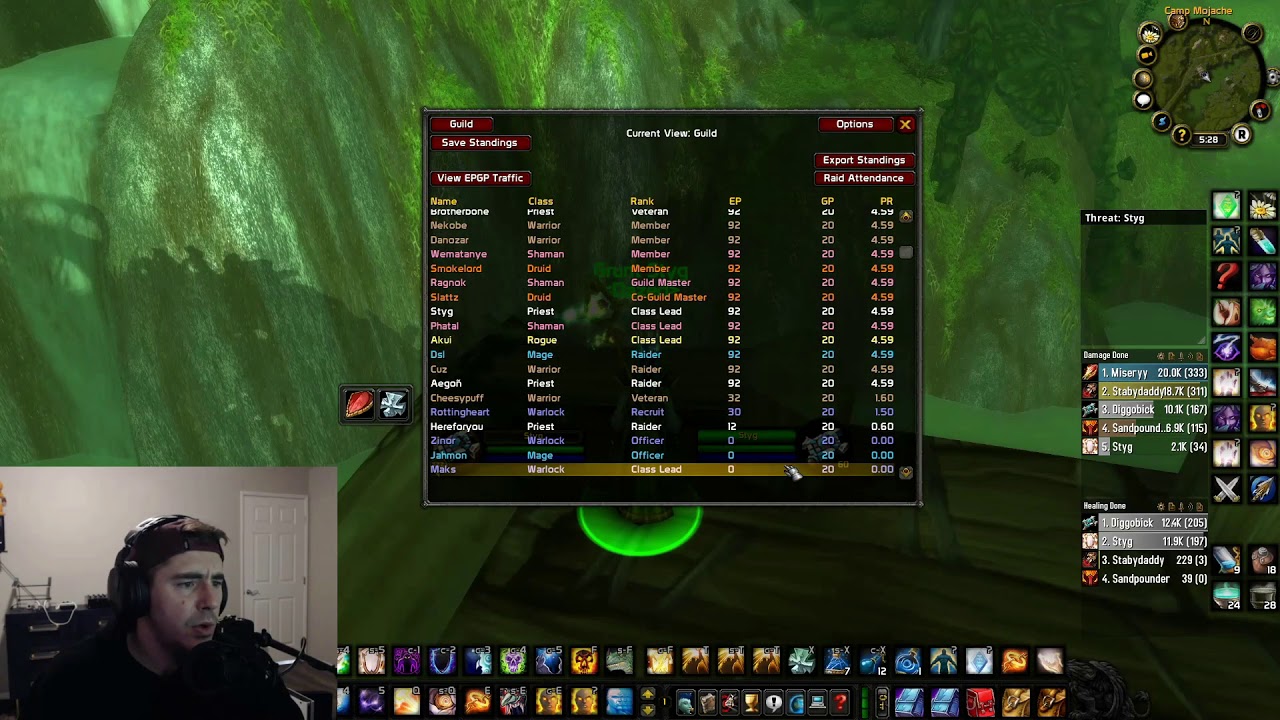 Classic Wow EPGP Breakdown (Dazed)