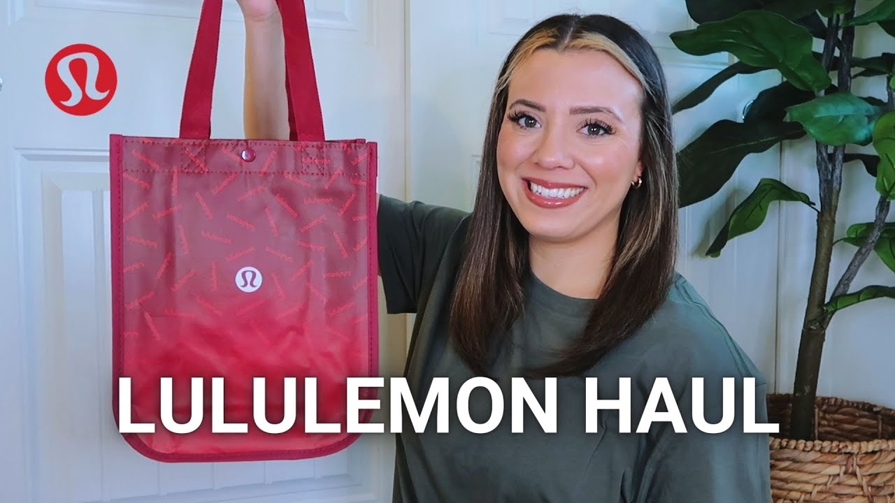 LULULEMON TRY-ON HAUL | cropped define jacket, track that shorts & more!