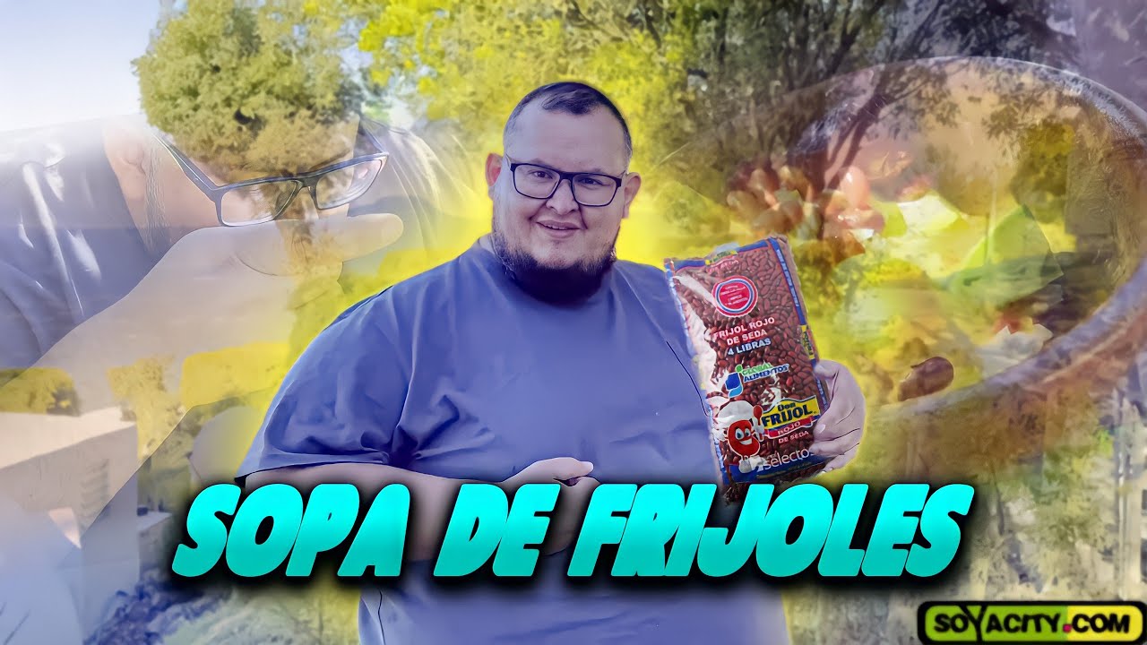 Sopa de frijoles en Campo Bello Cerro Verde, El Salvador. (Chef le Gorde)