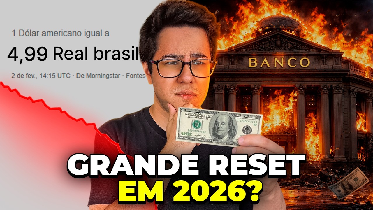 O DÓLAR está COLAPSANDO? Entenda o que está POR TRÁS!