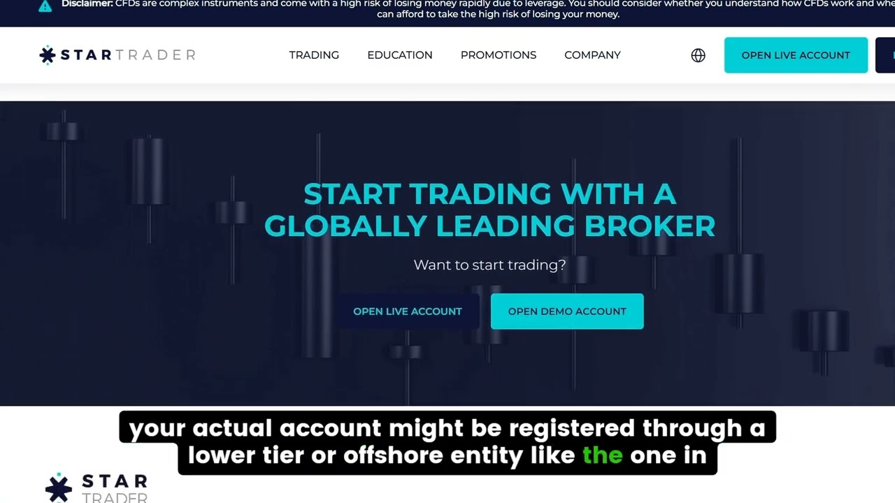 StarTrader Review - Is it a Legit Forex & CFD Broker or a Scam?