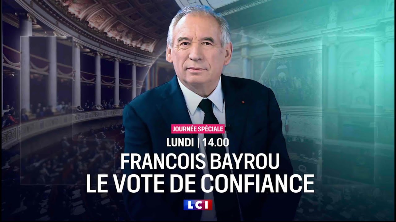 🔴 François Bayrou, le vote de confiance : suivez notre édition spéciale sur LCI