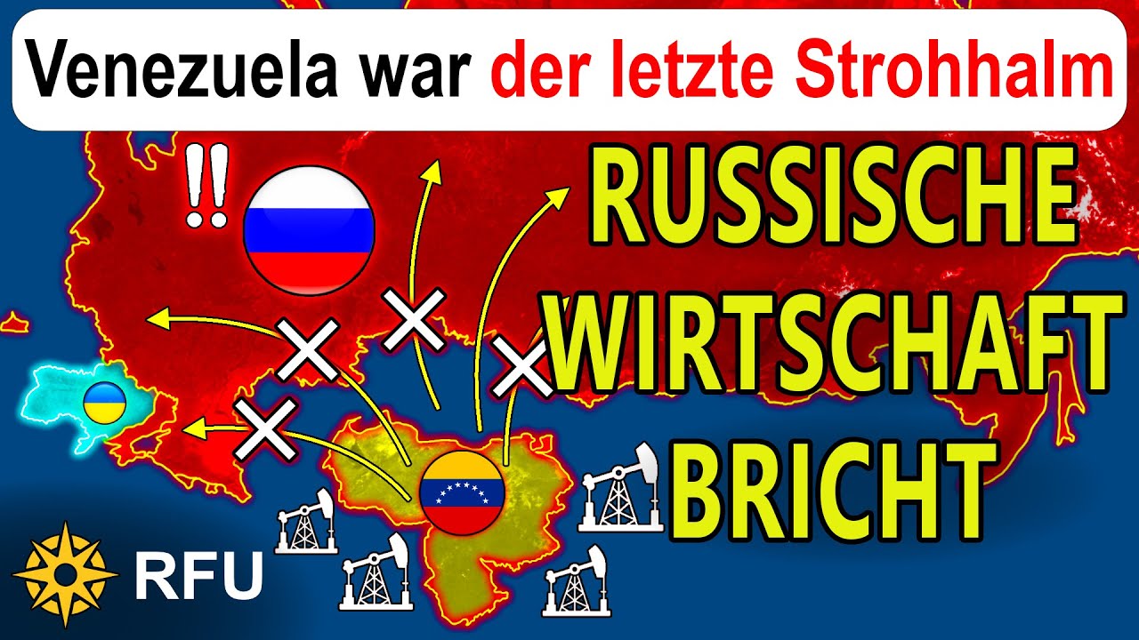 Russlands Ölkrise eskaliert nach Verlust Venezuelas und Angriffen auf Raffinerien | RFU News