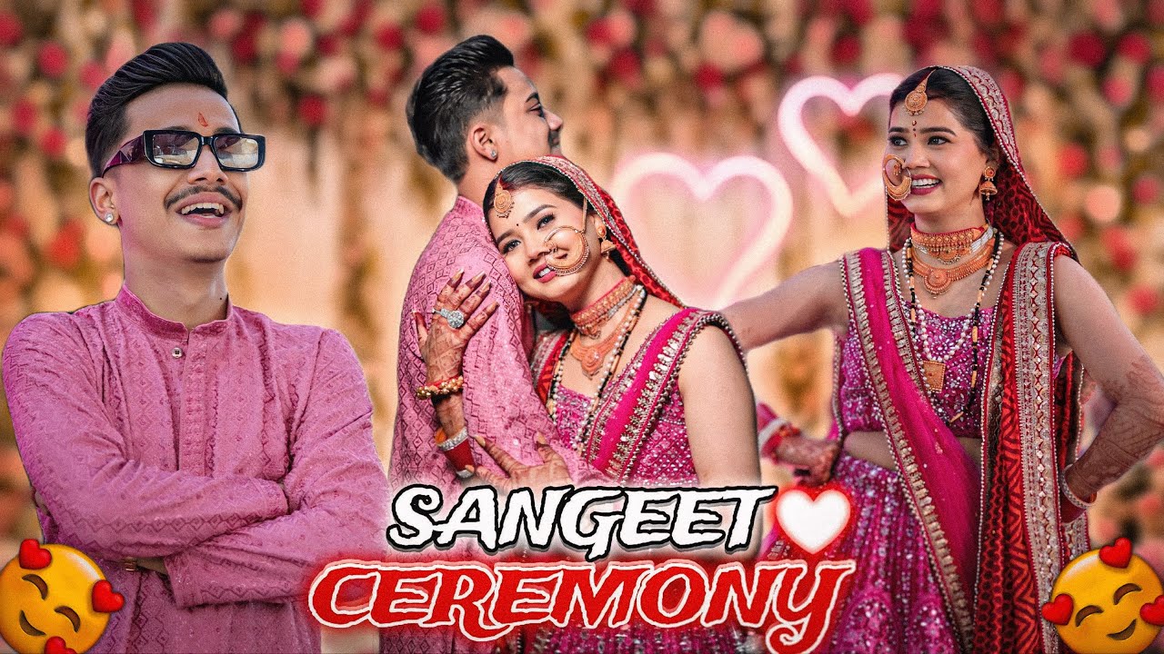 Sangeet Ceremony🥰Nishu ka Surprise Dance😃Mohit ne ye Kya gift de diya😱